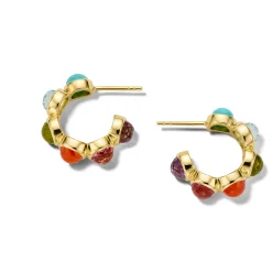 Mini Bubble Hoop Earrings
