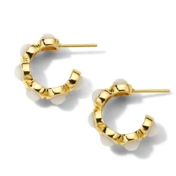 Mini Bubble Hoop Earrings