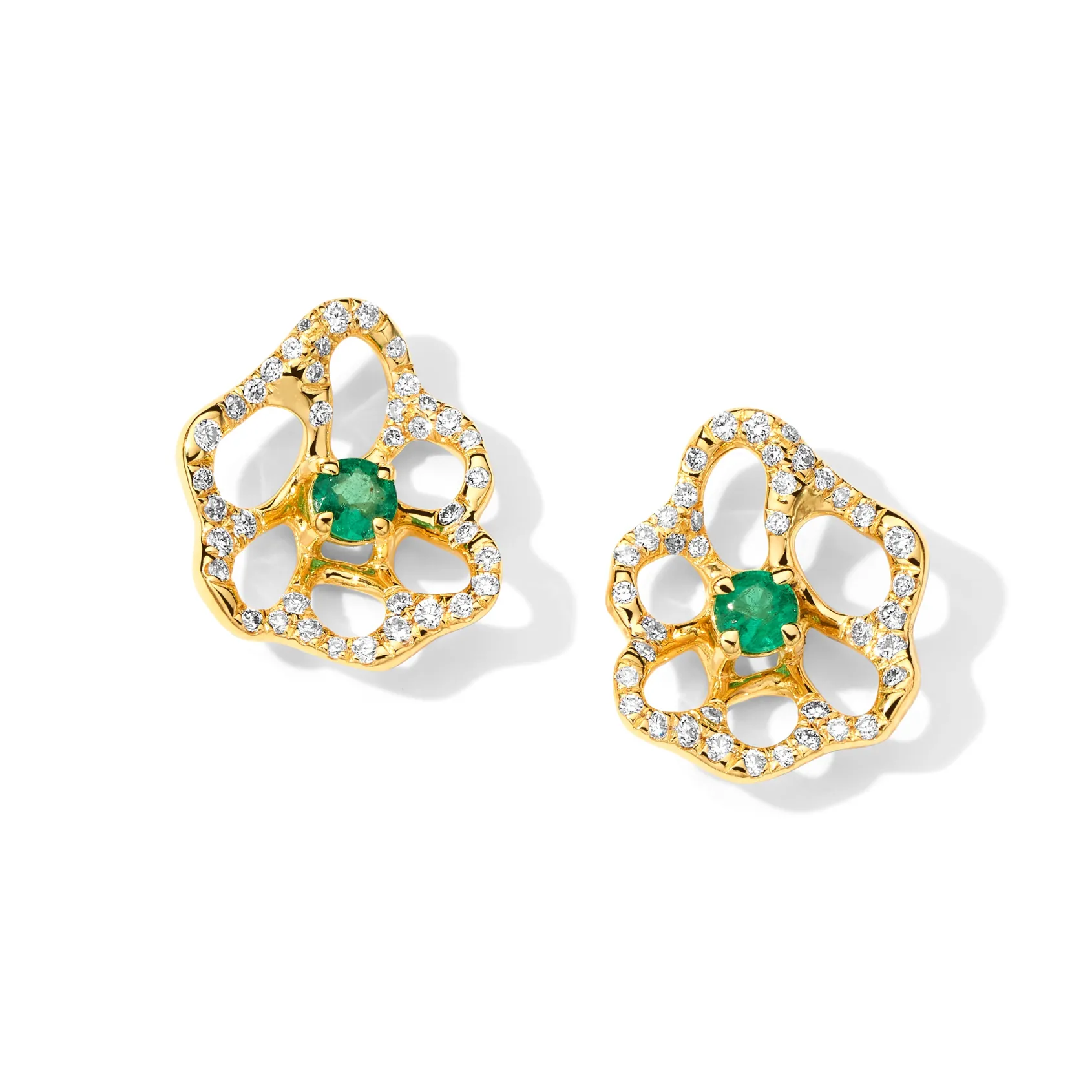 Mini Flora Stud Earrings