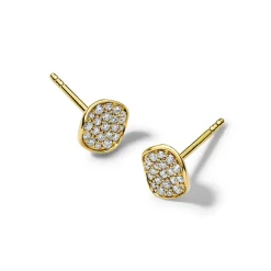 Mini Flower Diamonds Stud Earrings (.21ctw)