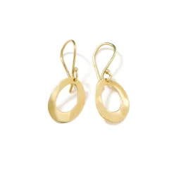 Mini Open Wavy Earrings