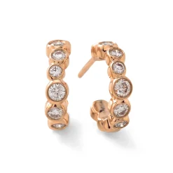 Mini Starlet Hoop Earrings (.63ctw)