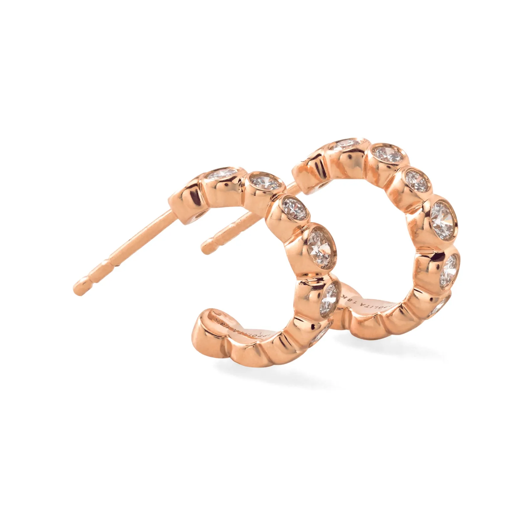 Mini Starlet Hoop Earrings (.63ctw)