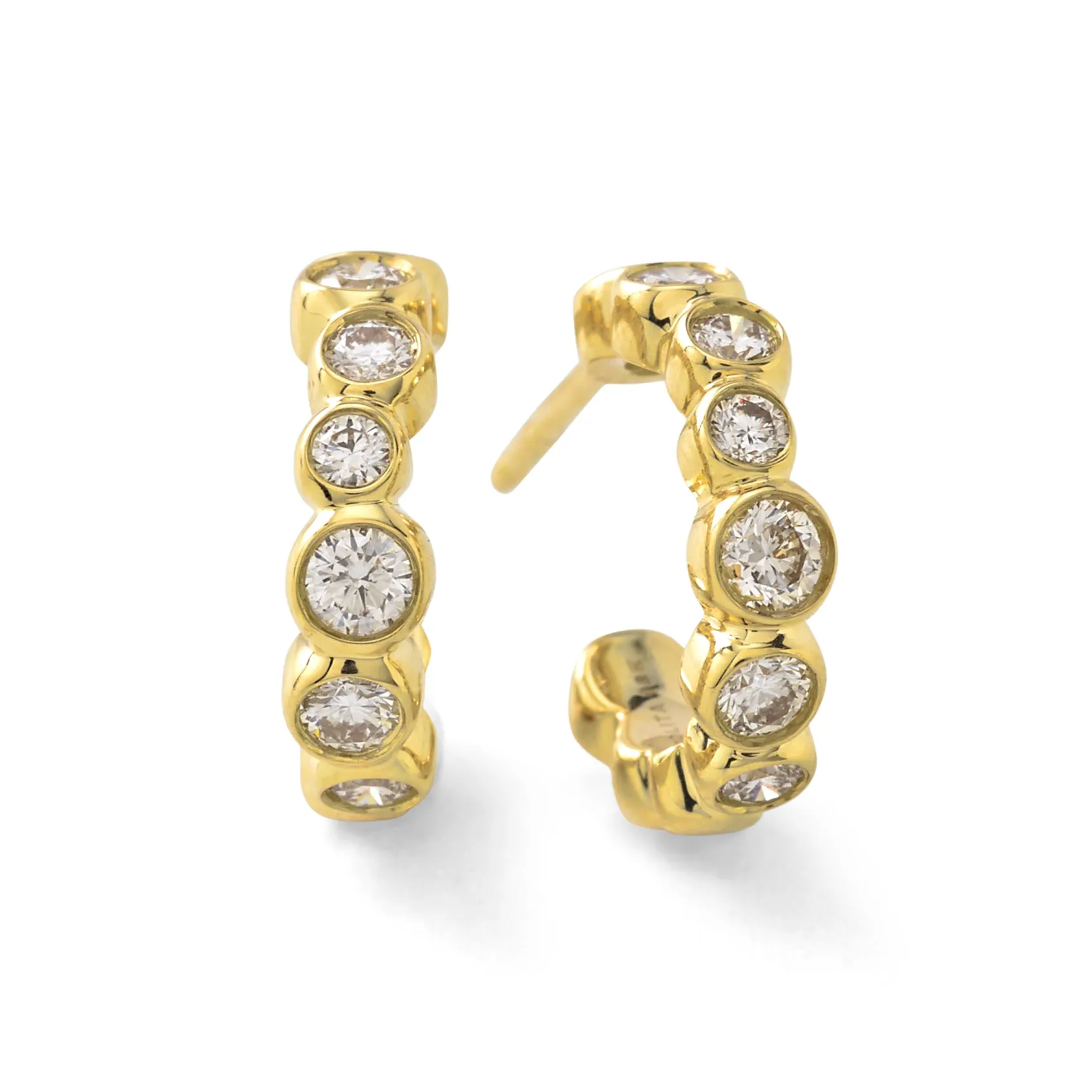 Mini Starlet Hoop Earrings (.63ctw)