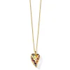 Mini Valentina Pendant Heart Necklace 16-18"