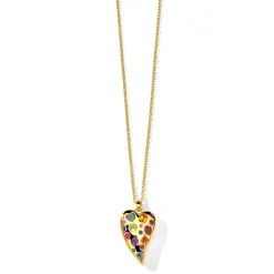 Mini Valentina Pendant Heart Necklace 16-18"