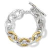 Mixed Metal Bastille Bracelet