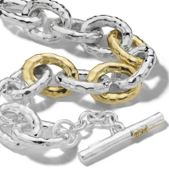 Mixed Metal Bastille Bracelet