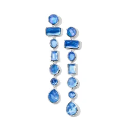 Mixed-Cut 7-Tier Earrings
