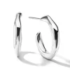 12mm Squiggle Mini Hoop Earrings