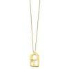 Mosaico Pavé Pendant Necklace (.17ctw)