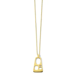 Mosaico Pavé Pendant Necklace (.1ctw)