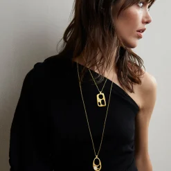 Mosaico Pavé Pendant Necklace (.17ctw)