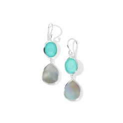 Oval & Teardrop Earrings