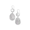 Polished Rock Candy Dot & Teardrop Earrings