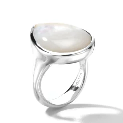 Sculptured Teardrop Ring
