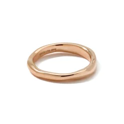 Shiny Wide Squiggle Ring