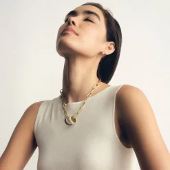 Short Linea Chain Necklace 18"