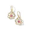 Small Flora Drop Earrings