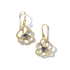 Small Flora Drop Earrings