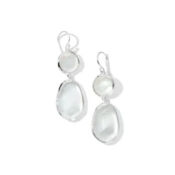 Small Snowman Earrings