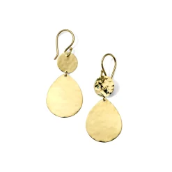 Snowman Crinkle Earrings
