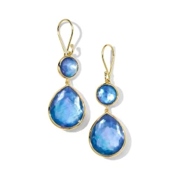 Snowman Teardrop Earrings