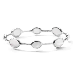 8-Stone Bangle Bracelet