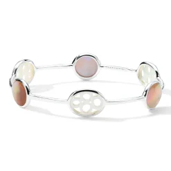 6-Stone Bangle Bracelet