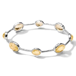 8-Stone Bangle Bracelet