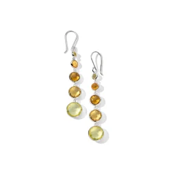 4-Stone Drop Lollitini Earrings