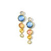 5-Stone Icicle Drop Earrings
