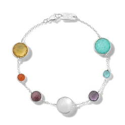 7-Stone Link Bracelet