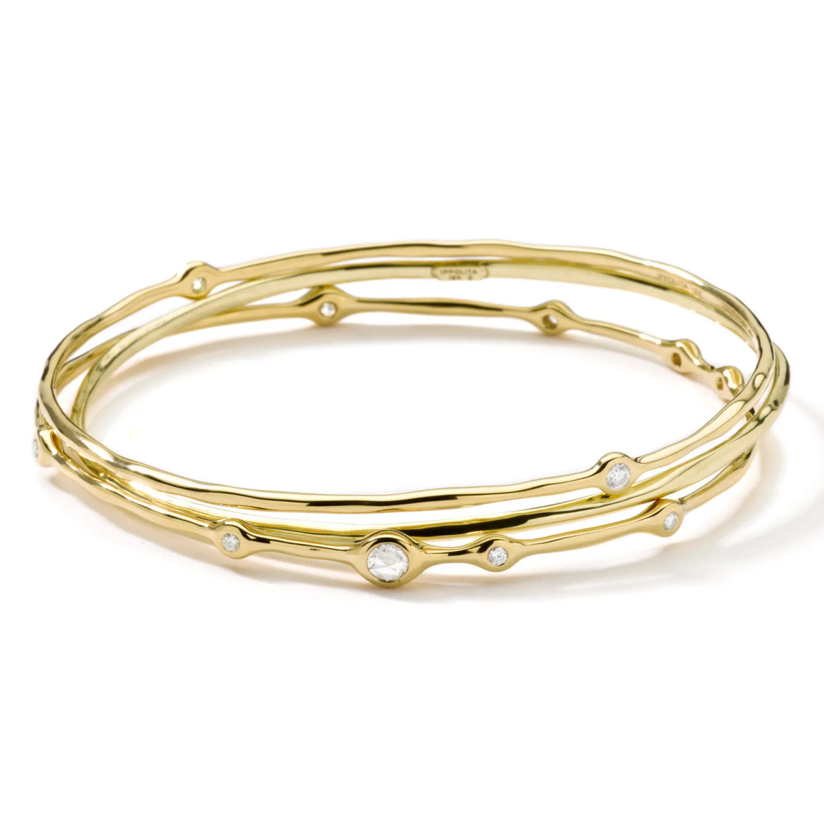 Superstar Bangle Stack (0.59ctw)