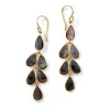 Teardrop Linear Cascade Earrings