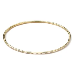 Thin Diamond Studded Bangle