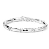Thin Goddess Barrel Bead Bracelet