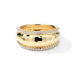 Thin Goddess Dome Ring (.33ctw)