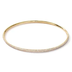 Three-Row Pavé Bangle (2.30ctw)