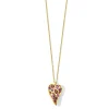 Valentina Heart Pendant Necklace 18-20"