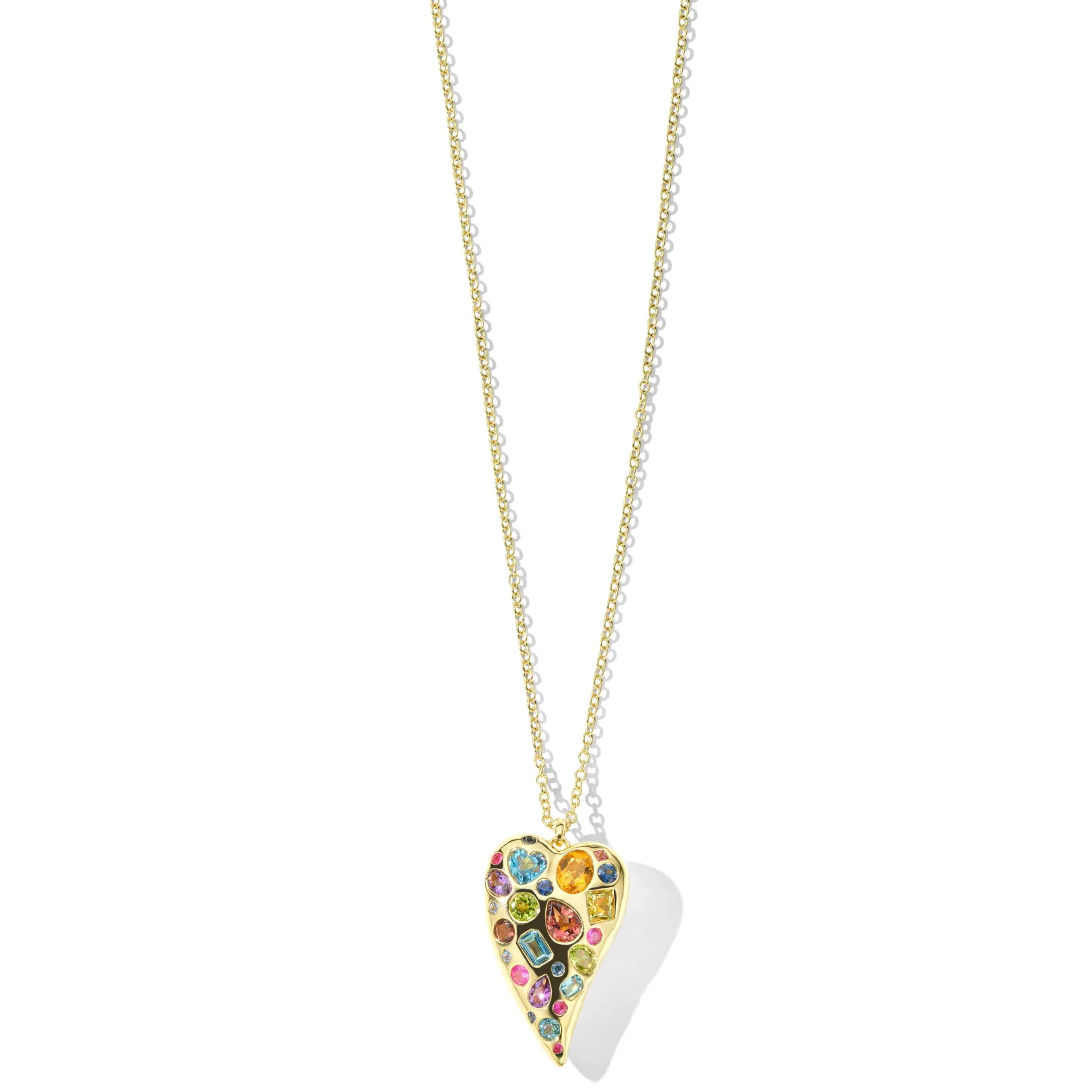 Valentina Heart Pendant Necklace 18-20"