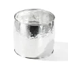 Wide Goddess Hammered Round Cuff