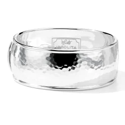 Wide Goddess Hinged Bangle